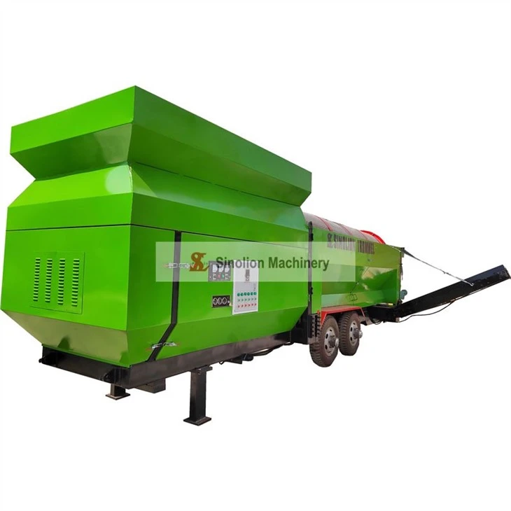 Mobile Trommel Sand Screening Machine